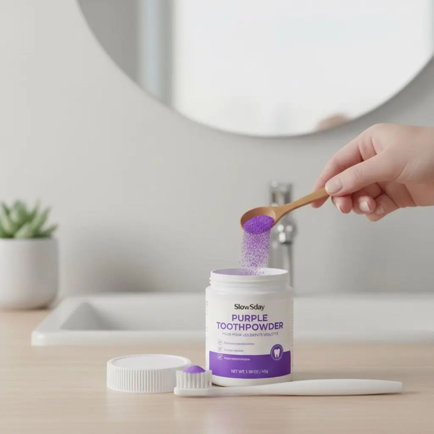 SlowSday® Elimina Lo Amarillo De Tus Dientes en 10 minutos.