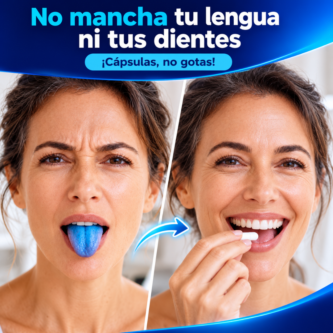 Blue Boost® Combate el TDAH Cápsulas de azul de metileno