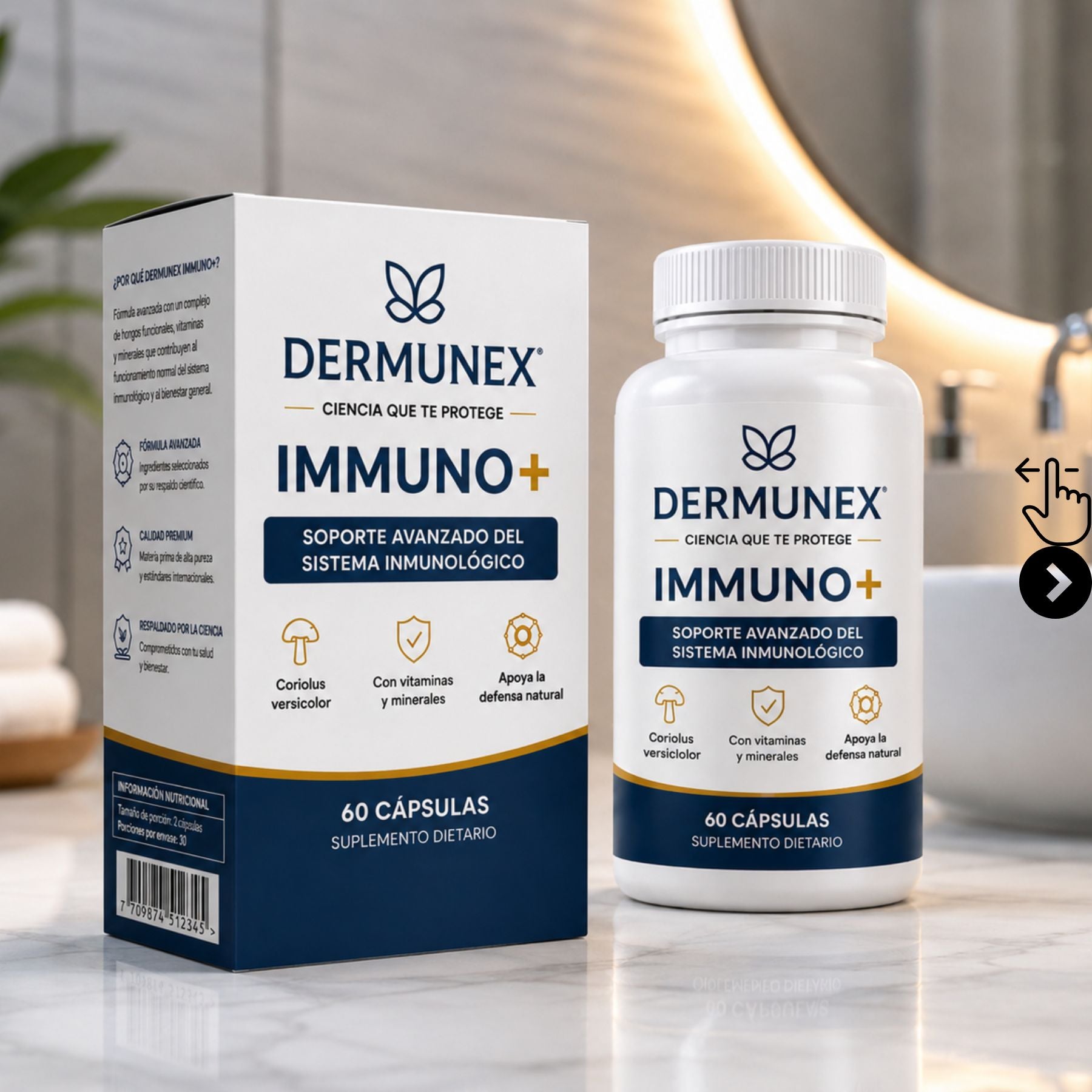 DERMUNEX IMMUNO+®-ELIMINADOR DE VERRUGAS CAUSADAS POR VPH