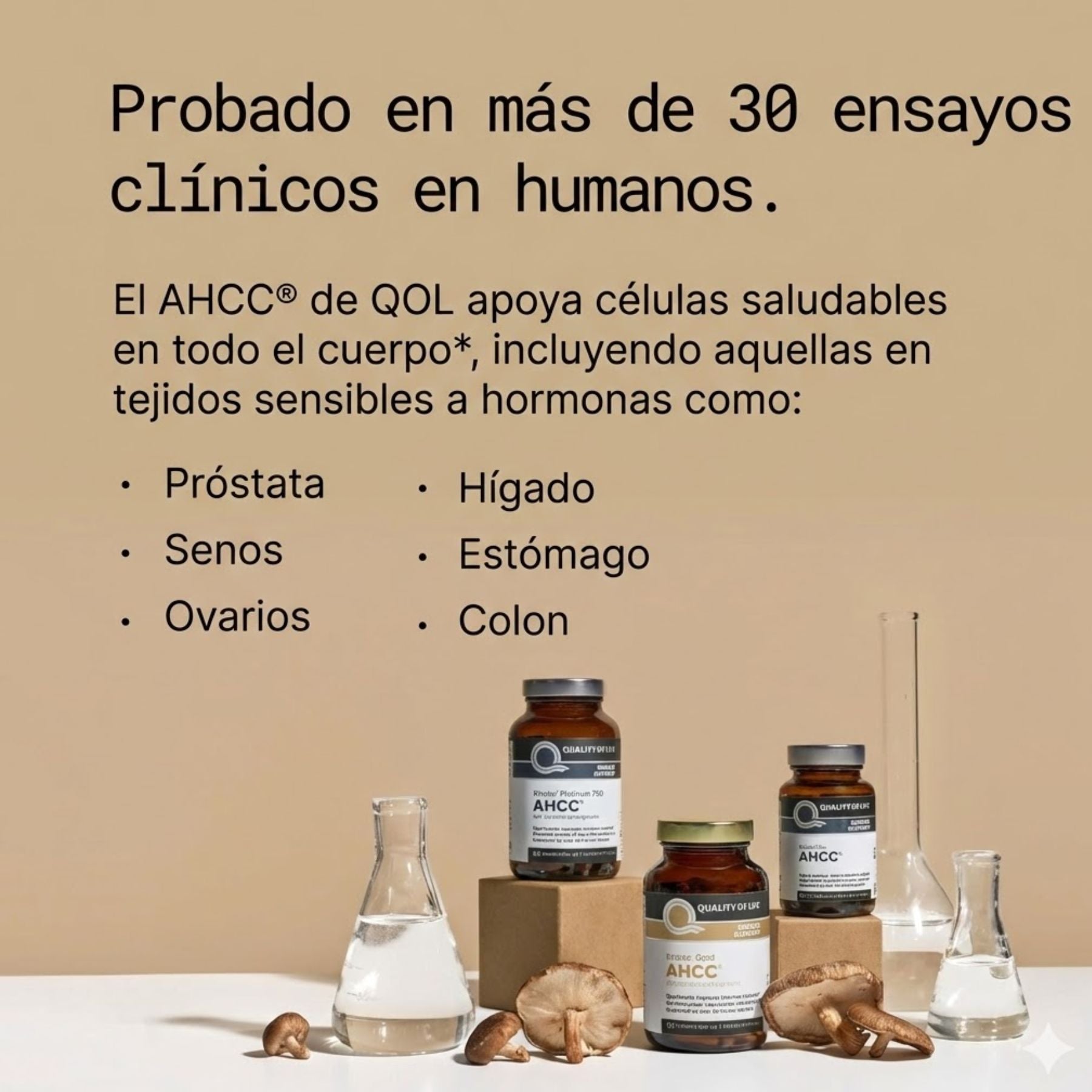 AHCC®-ELIMINADOR DE VERRUGAS CAUSADAS POR EL VPH- (60 cápsulas).