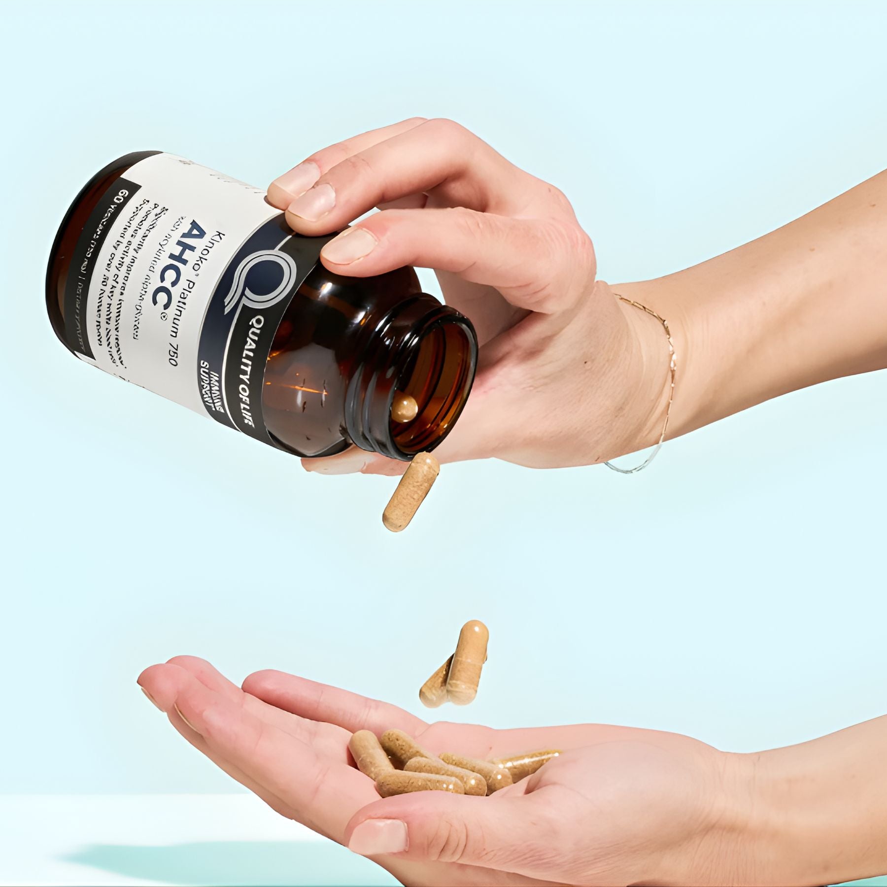 AHCC®-ELIMINADOR DE VERRUGAS CAUSADAS POR EL VPH- (60 cápsulas).