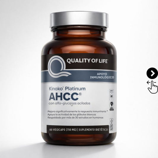 AHCC®-ELIMINADOR DE VERRUGAS CAUSADAS POR EL VPH- (60 cápsulas).